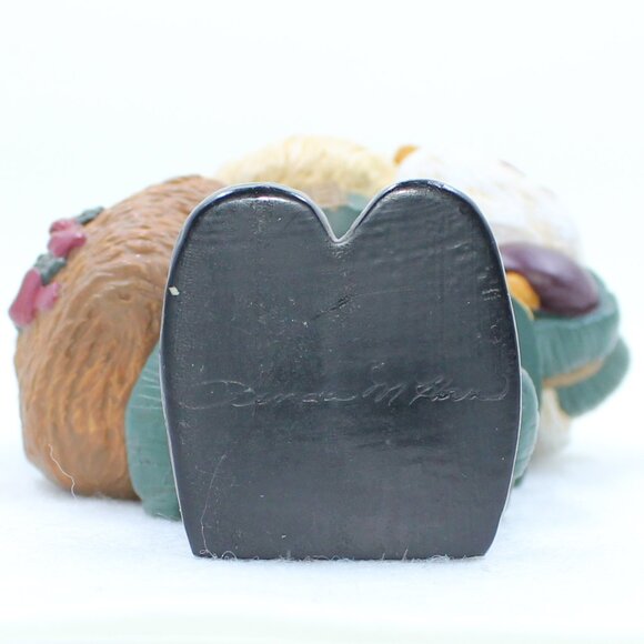 1996 The Lenox Country Santas Signed Linda M Horn Figure - Picture 8 of 12